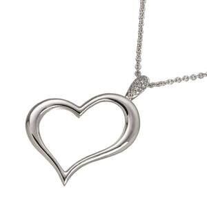 Piaget Limelight Heart Diamond Necklace, 45cm, 18K WG (White Gold 750)